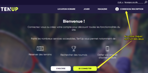 Comment se connecter avec votre compte tenup sur ordinateur au Tennis ...